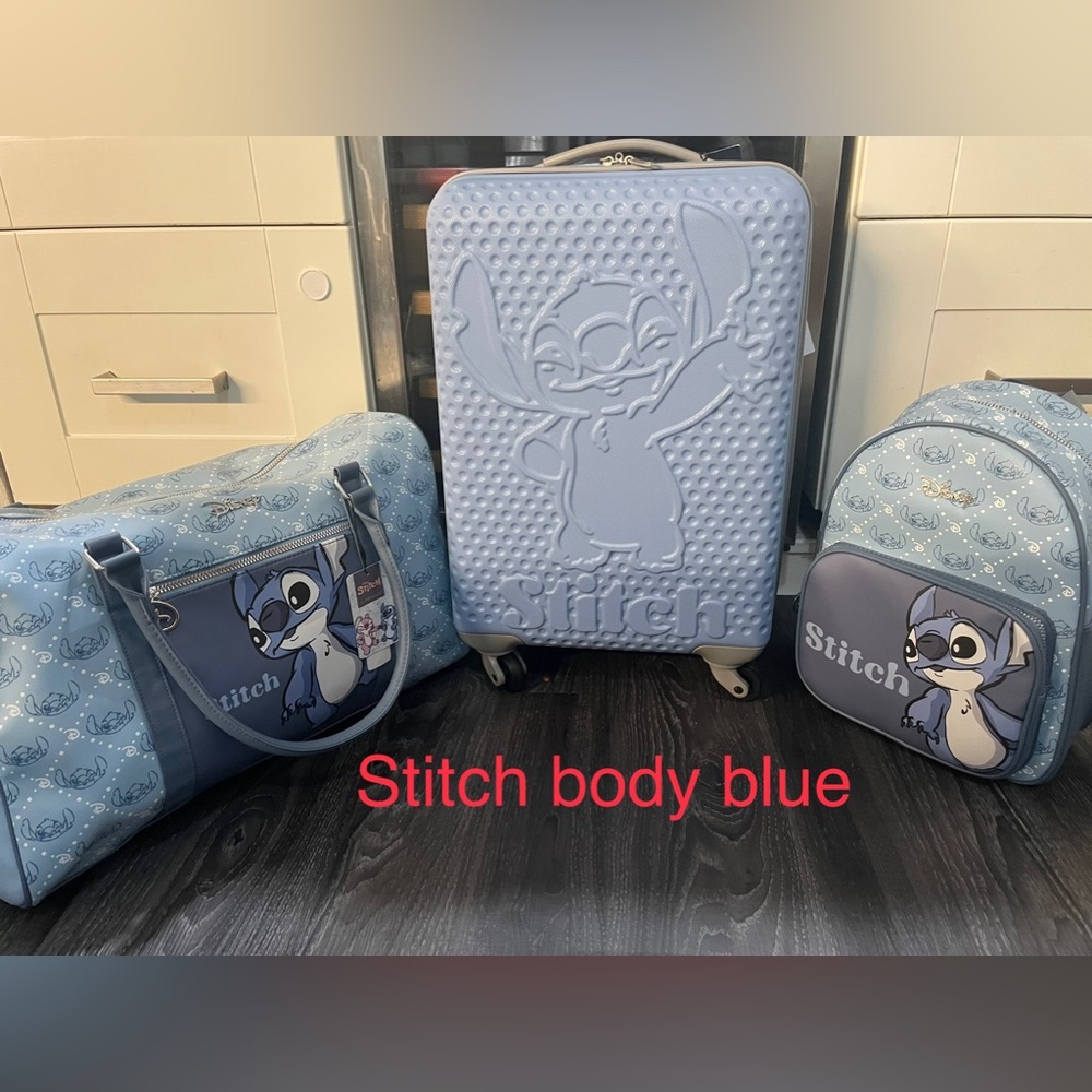 NWT Lilo and stitch luggage Carry On size, backpack and weekender bag - Picture 2 of 15